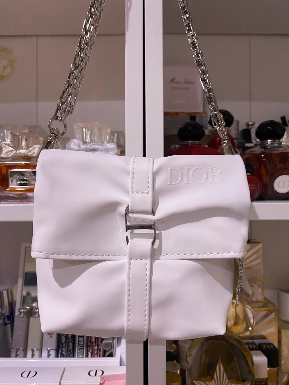 Dior White with Silver Mini Bag-GWP